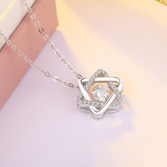 Certified 1/2ct. t.w. Diamond Dancing Necklace - Picture 4 of 16